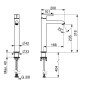Hansa Vantis Style - Mitigeur de lavabo, noir mat 5447220733
