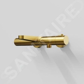 Steinberg 340 - Mitigeur thermostatique de baignoire, or brossé 340 3100 BG