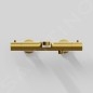 Steinberg 340 - Mitigeur thermostatique de baignoire, or brossé 340 3100 BG