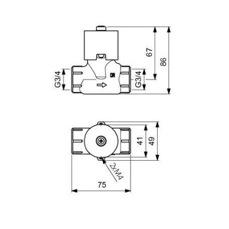 Ideal Standard Accessoires - Corps d'encastrement DN20 BC462NU
