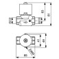 Ideal Standard Accessoires - Corps d'encastrement DN15 BC619NU