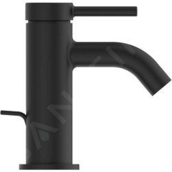 Ideal Standard Ceraline Nuovo - Mitigeur de lavabo avec bonde, BlueStart, noir soyeux BD756XG