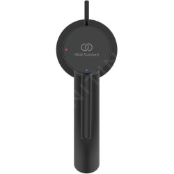 Ideal Standard Ceraline Nuovo - Mitigeur de lavabo avec bonde, BlueStart, noir soyeux BD756XG
