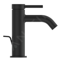 Ideal Standard Ceraline Nuovo - Mitigeur de lavabo avec bonde, BlueStart, noir soyeux BD758XG