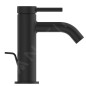 Ideal Standard Ceraline Nuovo - Mitigeur de lavabo avec bonde, BlueStart, noir soyeux BD758XG
