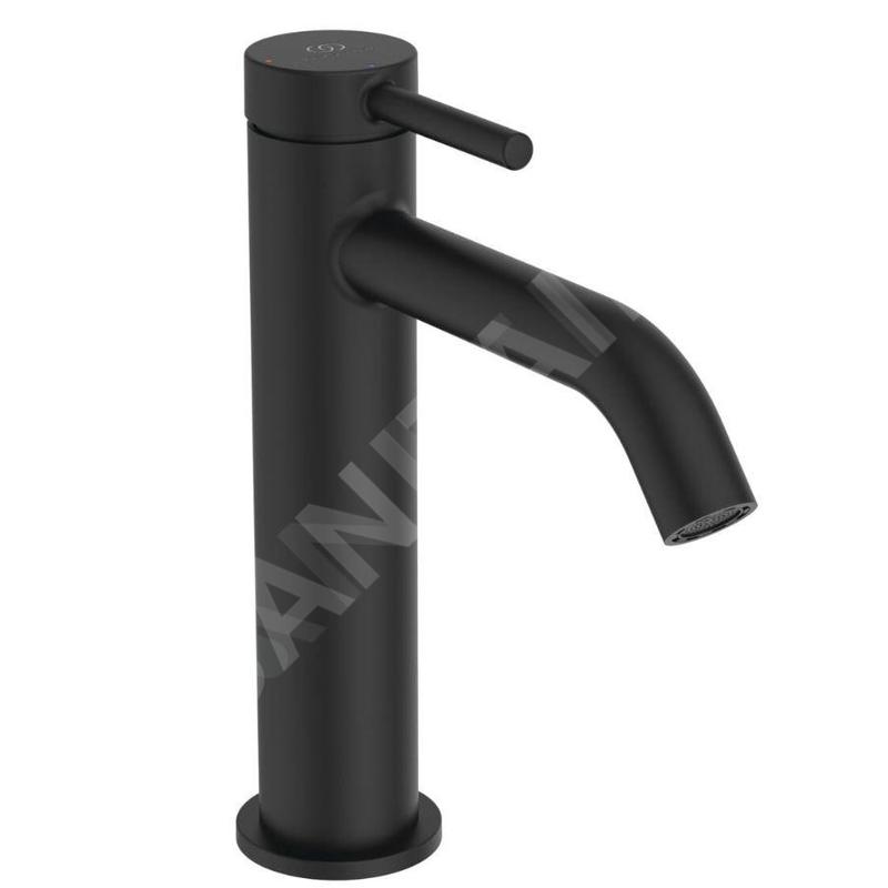Ideal Standard Ceraline Nuovo - Mitigeur de lavabo, BlueStart, noir soyeux BD760XG