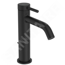 Ideal Standard Ceraline Nuovo - Mitigeur de lavabo avec bonde, BlueStart, noir soyeux BD761XG
