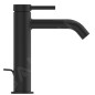 Ideal Standard Ceraline Nuovo - Mitigeur de lavabo avec bonde, BlueStart, noir soyeux BD761XG