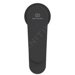 Ideal Standard Cerafine Nuovo - Mitigeur de lavabo, BlueStart, noir soyeux BD766XG