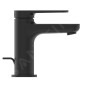 Ideal Standard Cerafine Nuovo - Mitigeur de lavabo avec bonde, BlueStart, noir soyeux BD767XG
