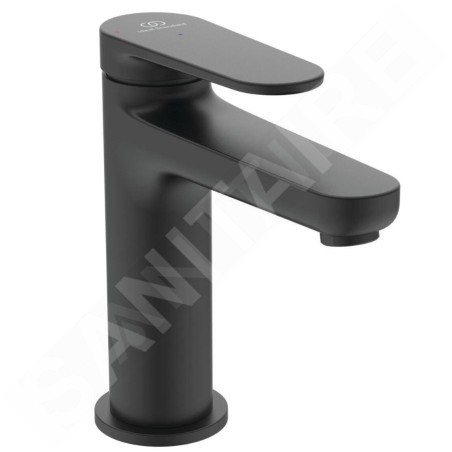 Ideal Standard Cerafine Nuovo - Mitigeur de lavabo, BlueStart, noir soyeux BD768XG