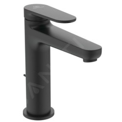 Ideal Standard Cerafine Nuovo - Mitigeur de lavabo avec bonde, BlueStart, noir soyeux BD771XG