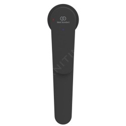 Ideal Standard Cerafine Nuovo - Mitigeur de lavabo, BlueStart, noir soyeux BD773XG