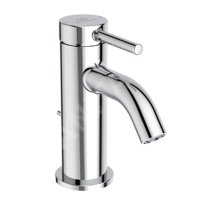 Ideal Standard Ceraline Nuovo - Mitigeur de lavabo avec vidage, chrome BD845AA