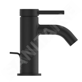 Ideal Standard Ceraline Nuovo - Mitigeur lavabo avec bonde, noir soyeux BD845XG