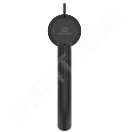 Ideal Standard Ceraline Nuovo - Mitigeur lavabo avec bonde, noir soyeux BD847XG