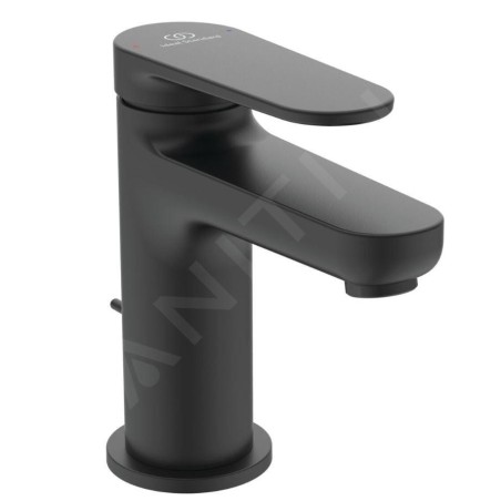 Ideal Standard Cerafine Nuovo - Mitigeur lavabo avec bonde, noir soyeux BD907XG
