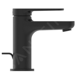 Ideal Standard Cerafine Nuovo - Mitigeur lavabo avec bonde, noir soyeux BD907XG