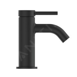 Ideal Standard Ceraline Nuovo - Mitigeur de lavabo avec bonde ClickClack, BlueStart, noir soyeux BD958XG