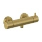 Kludi Bozz - Mitigeur thermostatique de douche, or brossé 35203N038