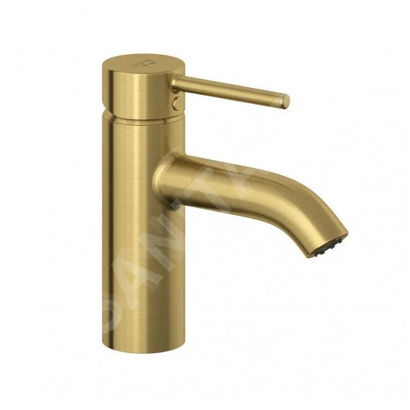 Kludi Bozz - Mitigeur de lavabo, or brossé 38272N076
