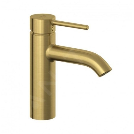Kludi Bozz - Mitigeur de lavabo avec bonde Push-Open, or brossé 38288N076