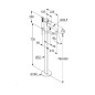 Kludi Bozz - Mitigeur de bain sur pied, or brossé 38590N076