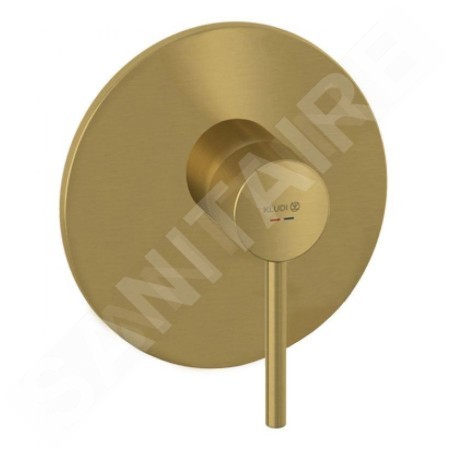 Kludi Bozz - Mitigeur de douche encastré, or brossé 38655N076