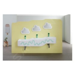 Geberit Bambini - Mitigeur de lavabo, enfant, vert 116.207.79.1