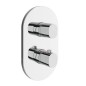 Ravak Chrome II - Mitigeur thermostatique encastré, 3 sorties, chrome X070457