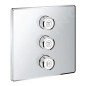 Grohe Grohtherm SmartControl - Robinet encastré pour 3 sorties, chrome 29127000