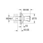 Grohe Costa L - Vanne encastrée, chrome 19855001