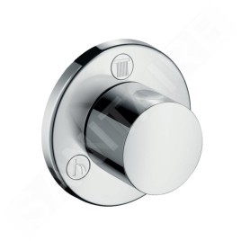 Hansgrohe Trio/Quattro - Vanne d’arrêt / inverseur encastré, chrome 15932000
