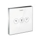 Hansgrohe Shower Select - Robinet encastré pour 3 sorties, blanc/chrome 15736400 Hansgrohe Shower Select - Robinet encastré pour 3 sorties, blanc/chrome 15736400