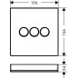 Hansgrohe Shower Select - Robinet encastré pour 3 sorties, blanc/chrome 15736400 Hansgrohe Shower Select - Robinet encastré pour 3 sorties, blanc/chrome 15736400