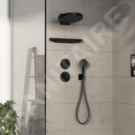 Hansgrohe ShowerSelect Comfort - Mitigeur thermostatique encastré, noir mat 15559670