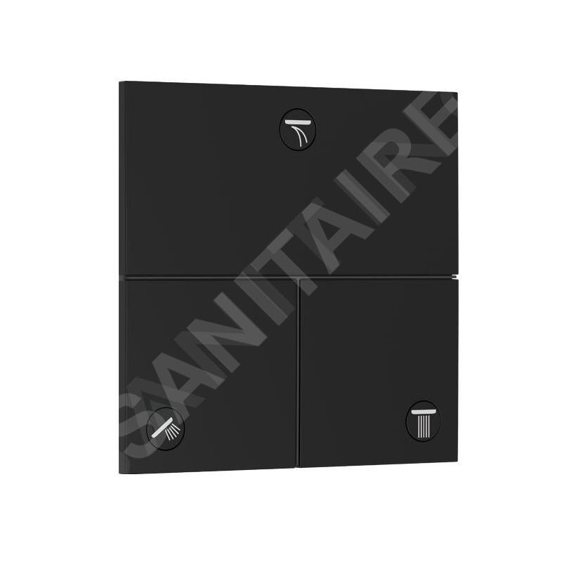 Hansgrohe ShowerSelect Comfort - Inverseur encastré, 3 sorties, noir mat 15573670
