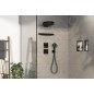 Hansgrohe ShowerSelect Comfort - Inverseur encastré, 3 sorties, noir mat 15573670