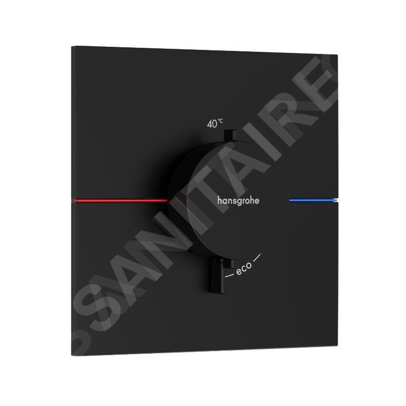 Hansgrohe ShowerSelect Comfort - Mitigeur thermostatique encastré, noir mat 15574670