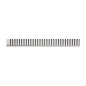 Alcadrain Grilles - Grille pour bac à douche linéaire 650 mm, acier inoxydable mat LINE-650M Alcadrain Grilles - Grille pour bac à douche linéaire 650 mm, acier inoxydable mat LINE-650M