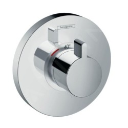 Hansgrohe Shower Select - Mitigeur thermostatique HighFlow encastré, chrome 15741000