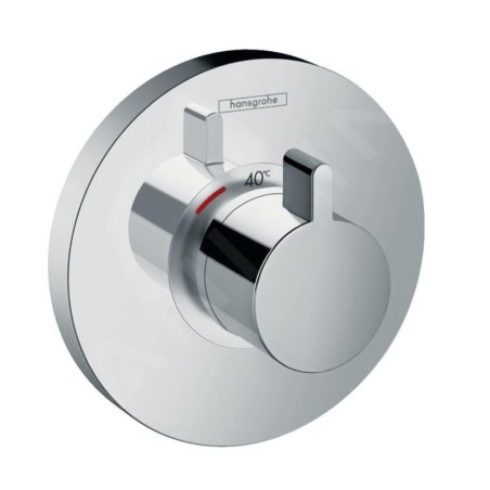 Hansgrohe Shower Select - Mitigeur thermostatique HighFlow encastré, chrome 15741000