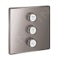 Grohe Grohtherm SmartControl - Mitigeur encastré pour 3 sorties, Hard Graphite 29127A00