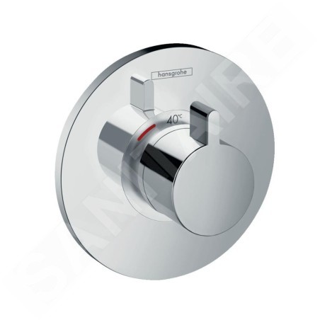 Hansgrohe Ecostat S - Mitigeur thermostatique HighFlow encastré, chrome 15756000