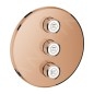 Grohe Grohtherm SmartControl - Télécommande à trois voies encastré, Warm Sunset 29122DA0