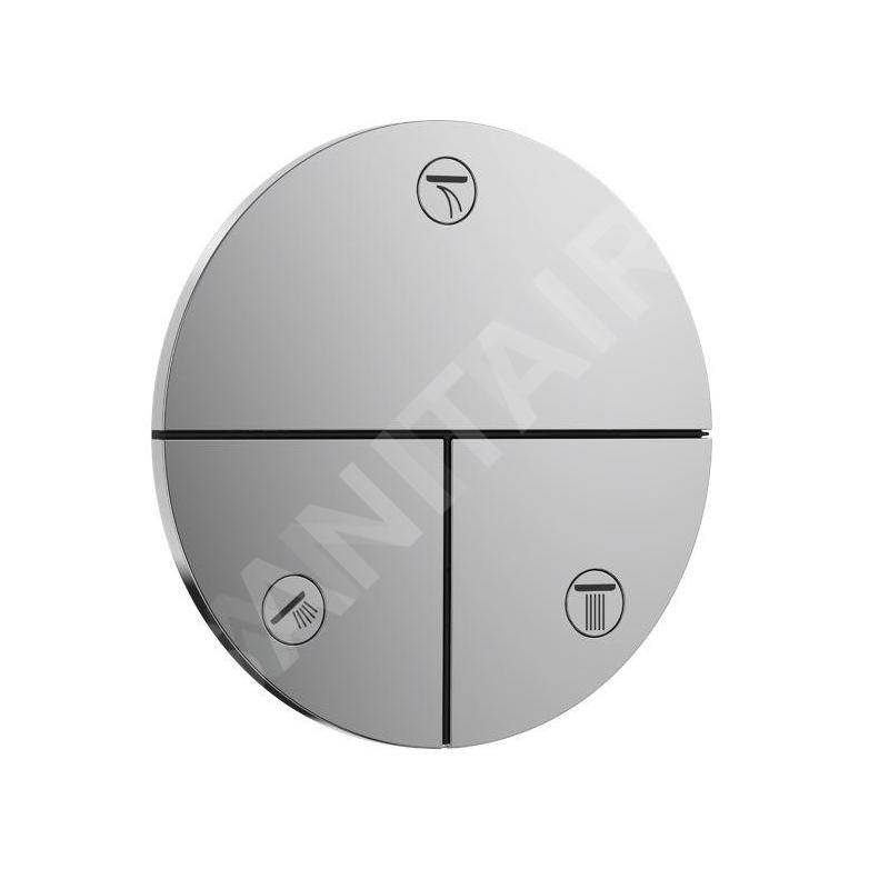 Hansgrohe ShowerSelect Comfort - Inverseur encastré, 3 sorties, chrome 15558000