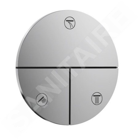Hansgrohe ShowerSelect Comfort - Inverseur encastré, 3 sorties, chrome 15558000