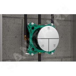 Hansgrohe ShowerSelect Comfort - Inverseur encastré, 3 sorties, chrome 15558000