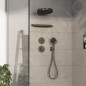 Hansgrohe ShowerSelect Comfort - Inverseur encastré, 3 sorties, bronze brossé 15558140