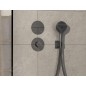 Hansgrohe ShowerSelect Comfort - Inverseur encastré, 3 sorties, noir chromé brossé 15558340